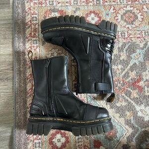 Dr. Martens - AUDRICK ALTERNATIVE LEATHER CHELSEA HI PLATFORM BOOTS